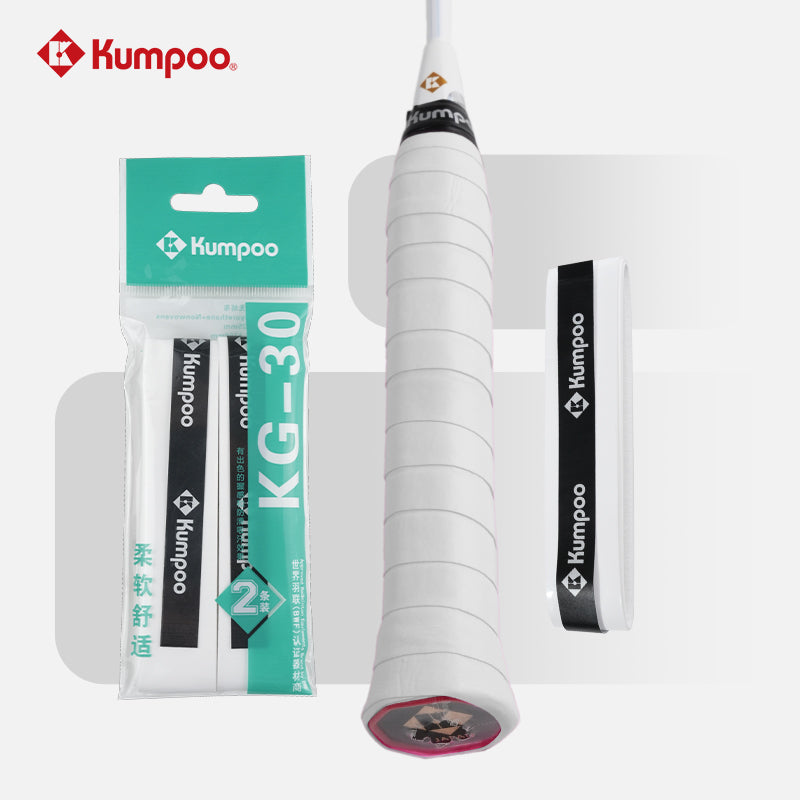 Kumpoo Over Grip Twin Pack KG-30 White