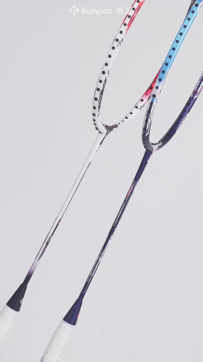 **CLEARANCE** Kumpoo ASURA 修罗 (White / Red)  Badminton Racket